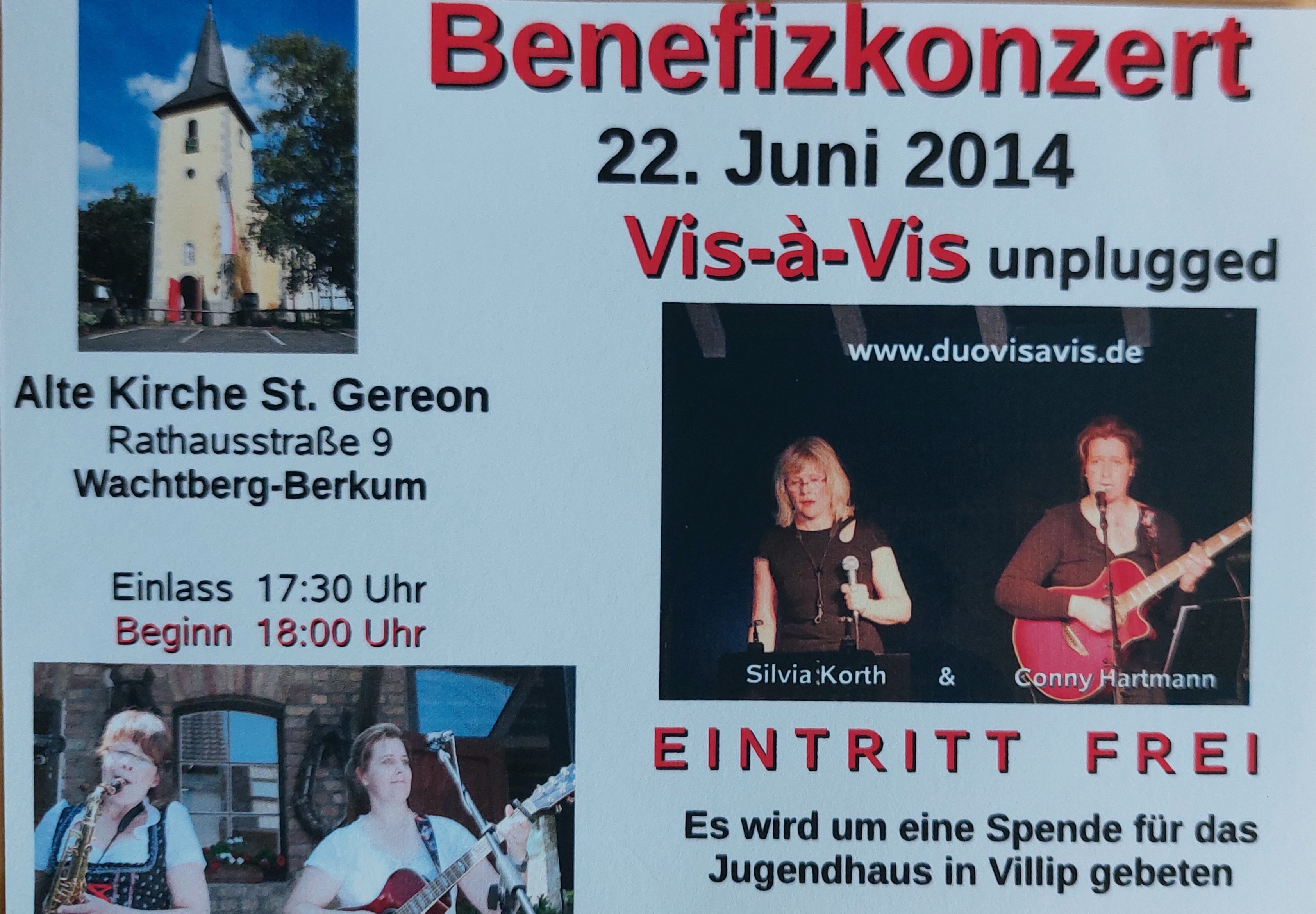 Öffentlicher Auftritt von VIS À VIS