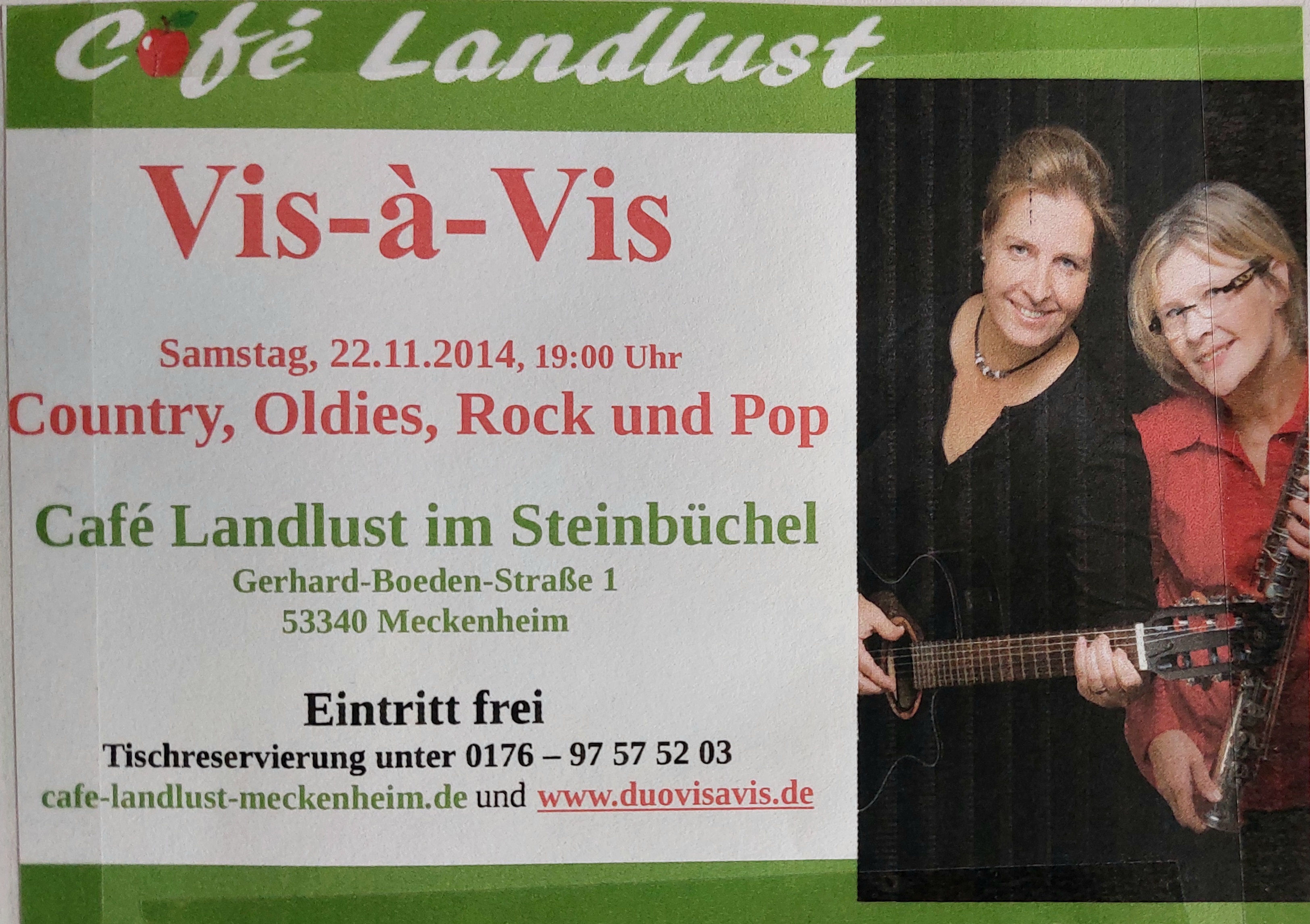 Öffentlicher Auftritt von VIS À VIS